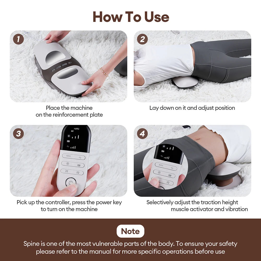 Electric Lumbar Traction Massager